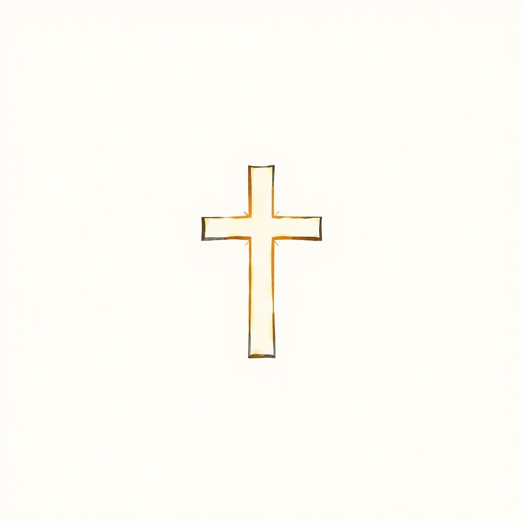 croix lumineuse