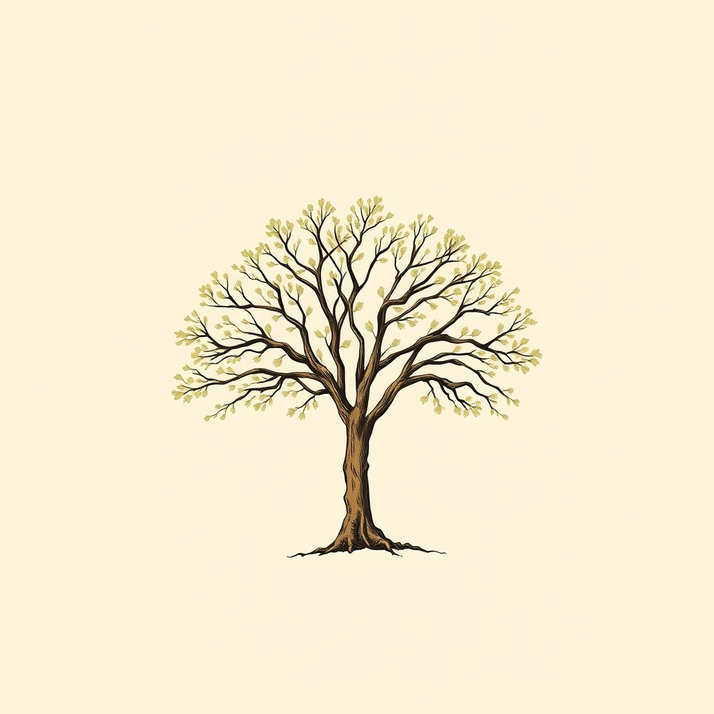 mended tree