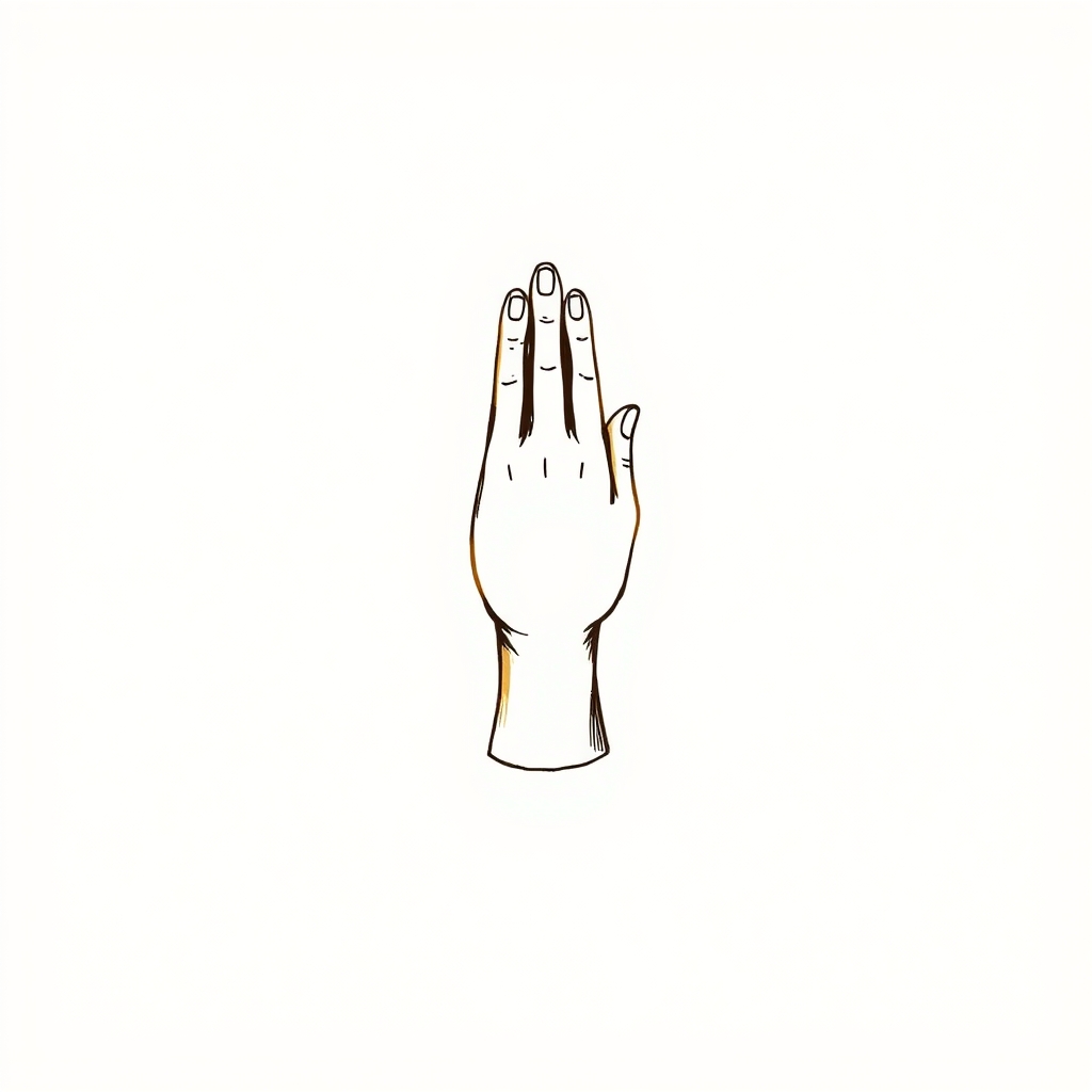 main miraculeuse (manus de coelo missa)