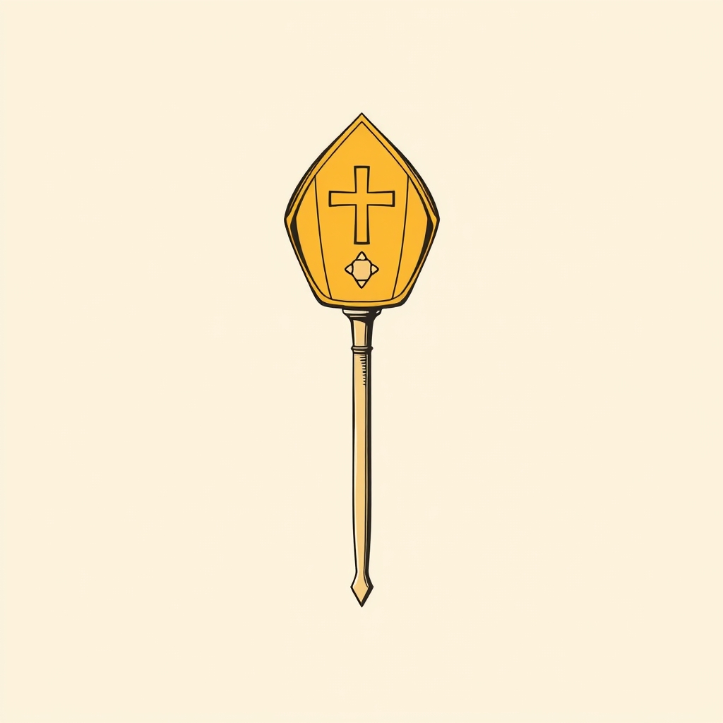 mitre et crosse