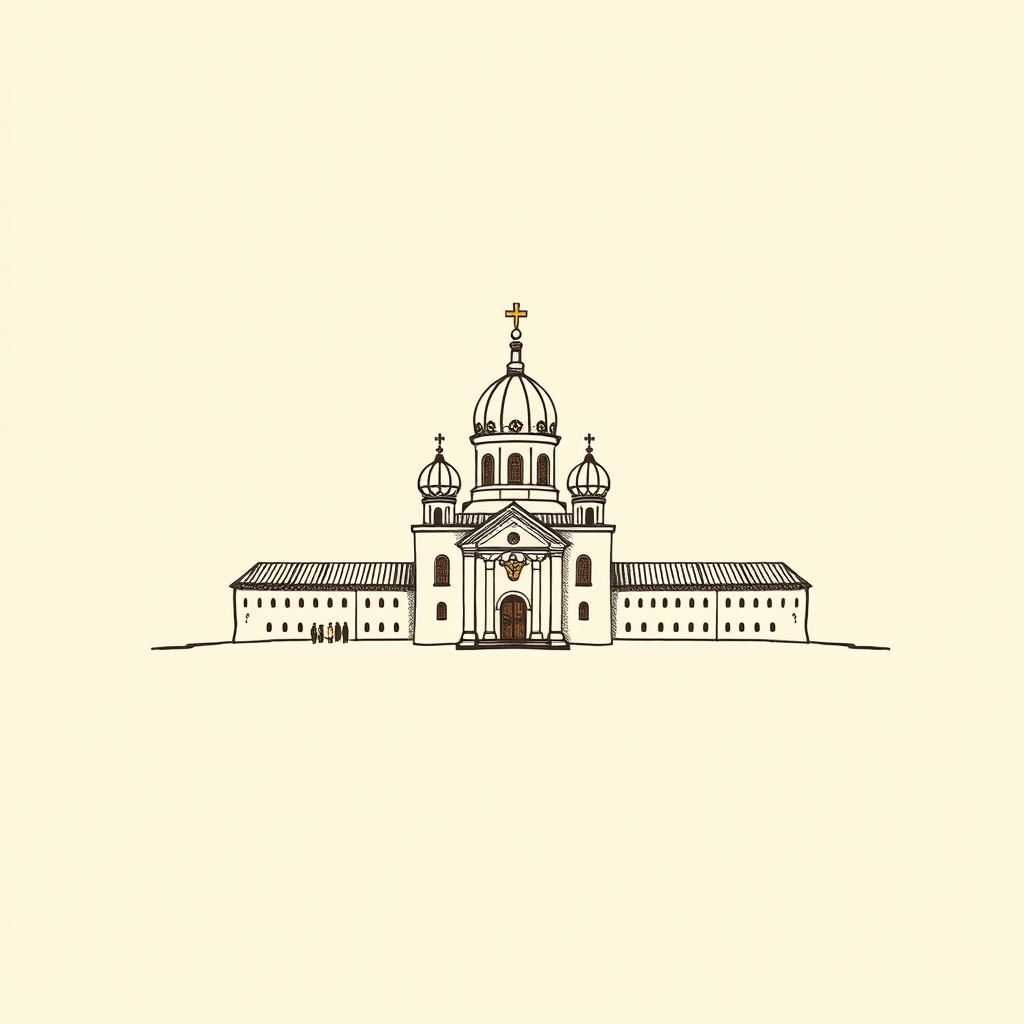monastery model (seven churches)