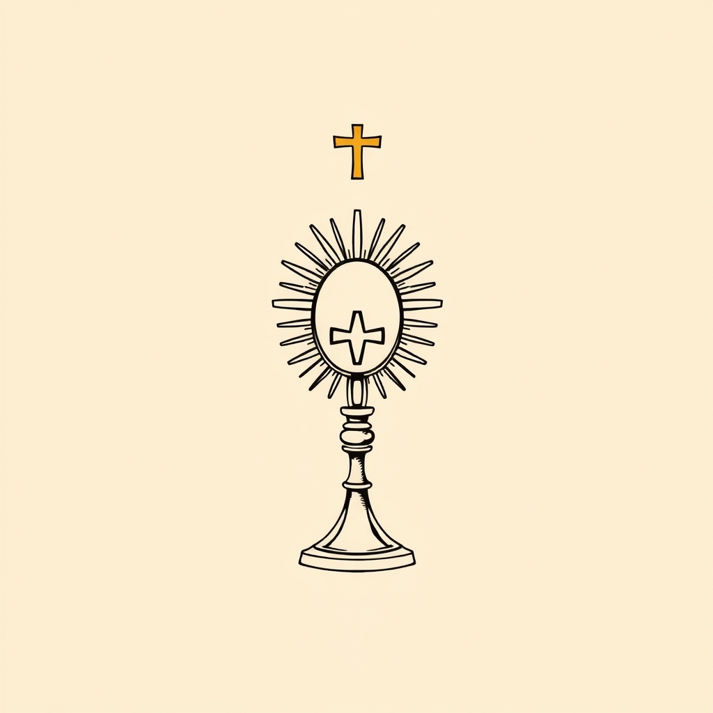 ostensoir ou saint sacrement