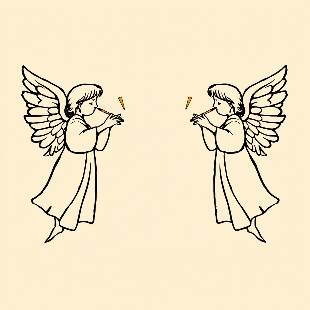 anges musiciens