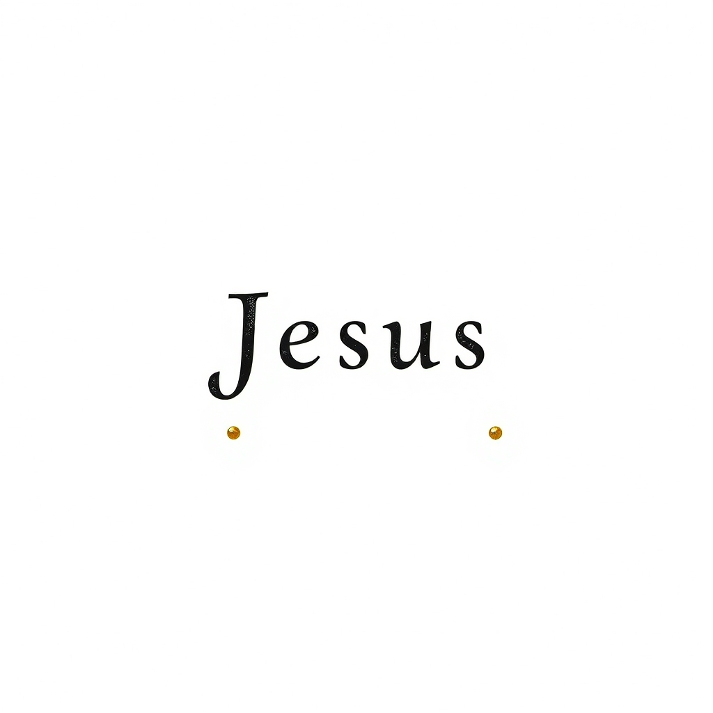 Nom de Jésus gravé sur la poitrine
