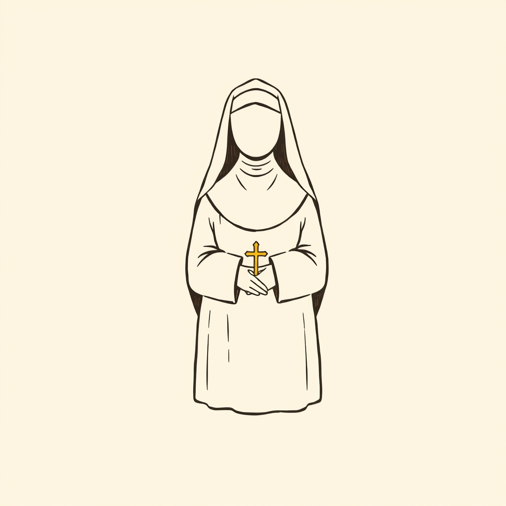 hábito de monja