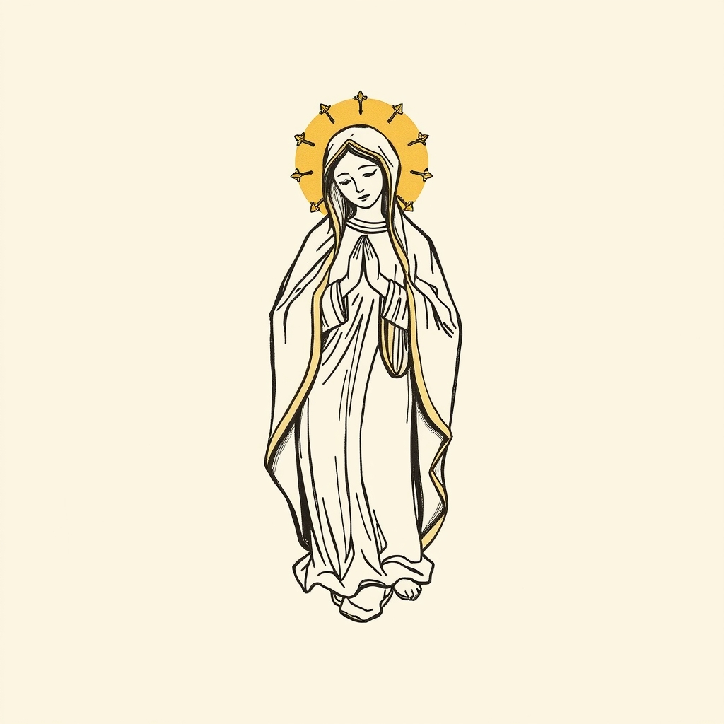Tableau de la Vierge