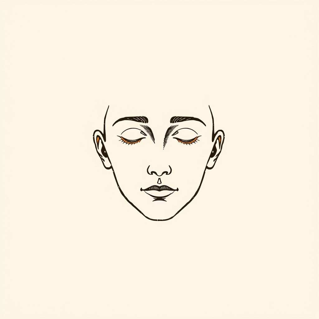 visage pâle