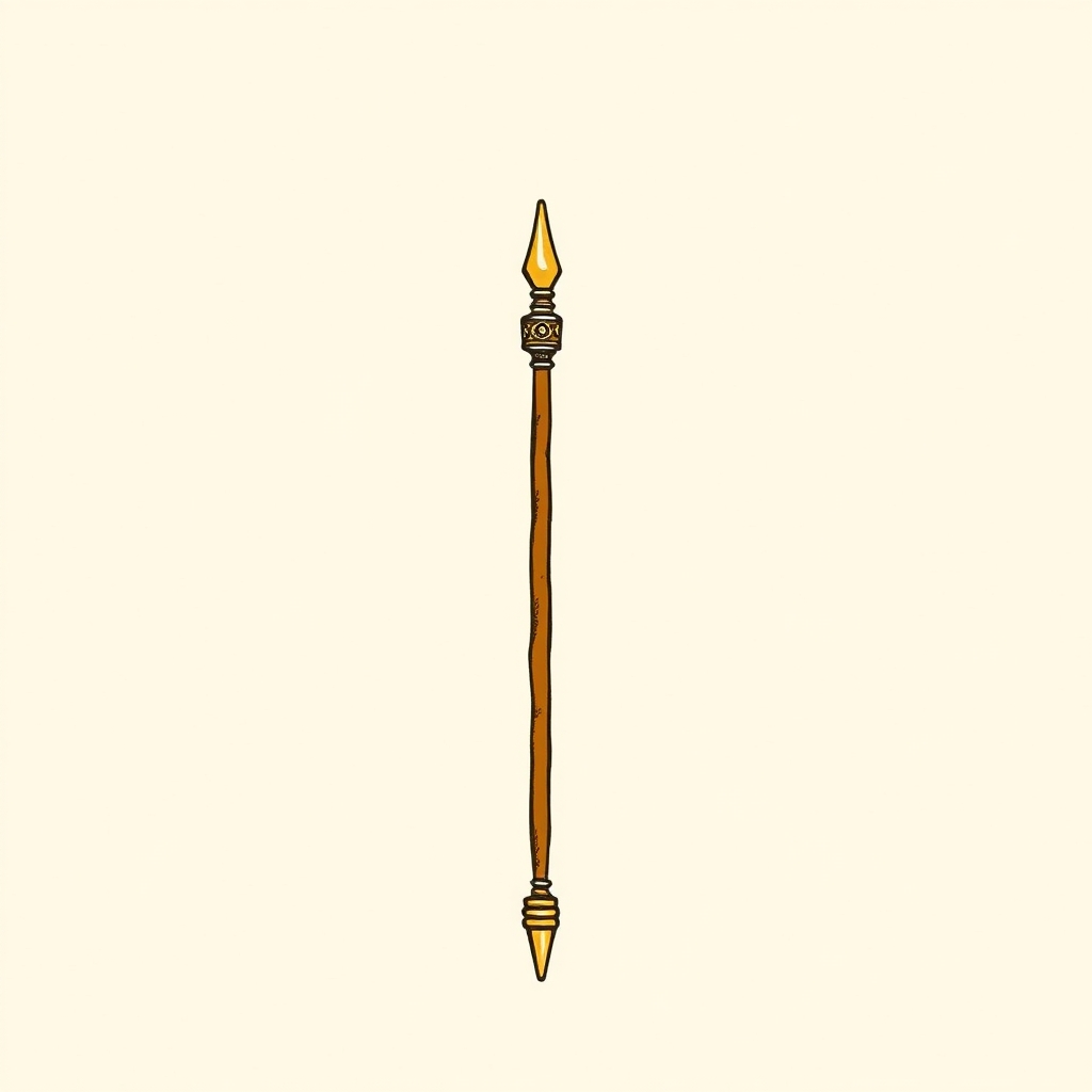 bâton de pèlerine