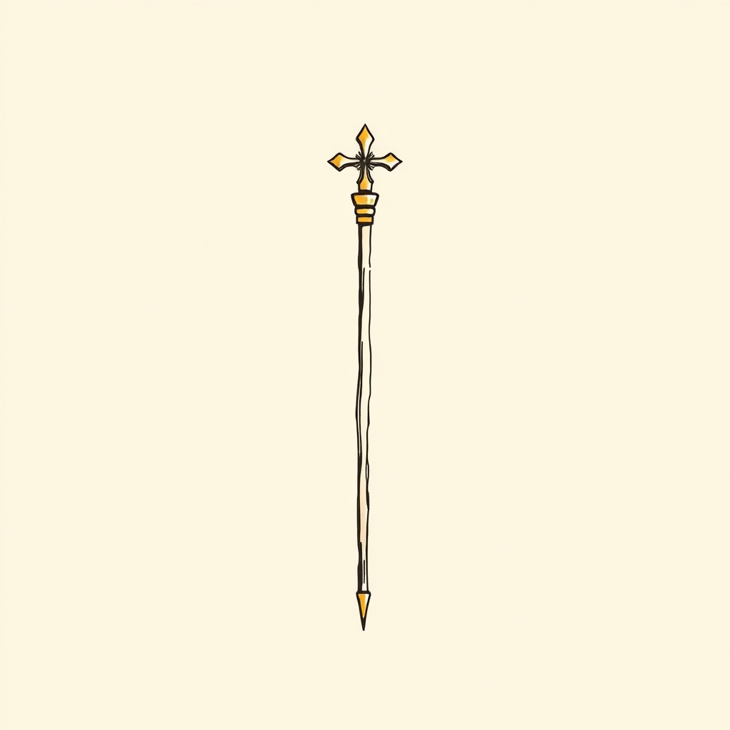 pilgrim's staff