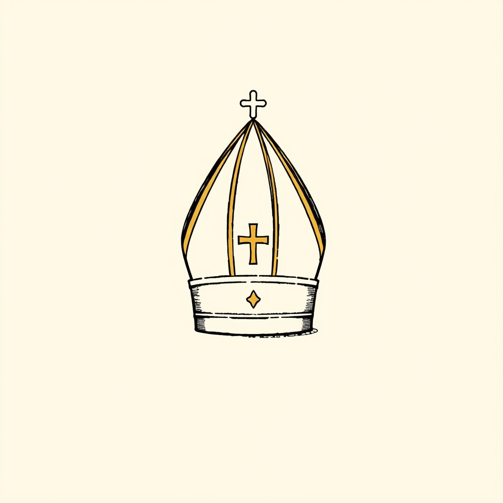 pontifical mitre