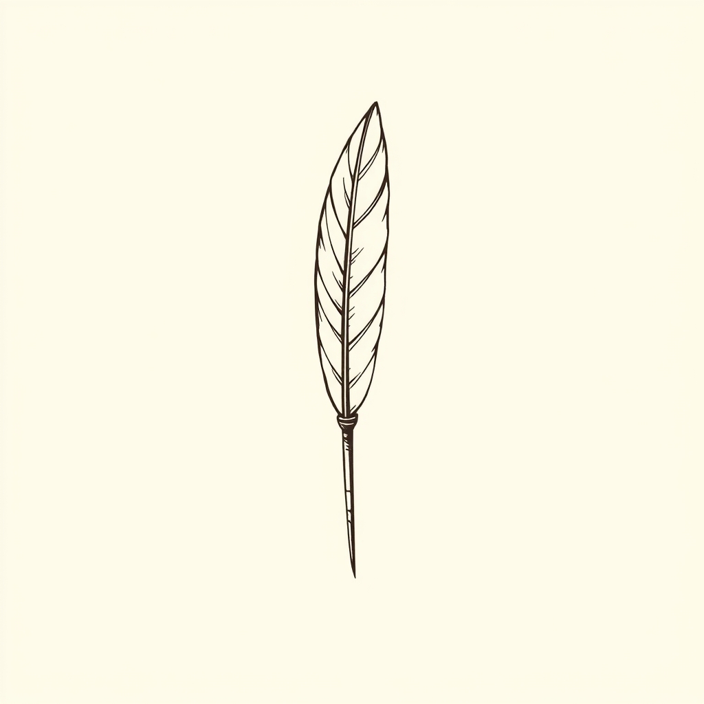plume d'écrivain