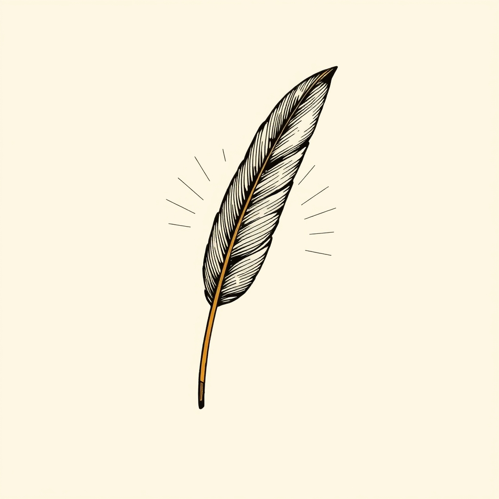 pluma radiante