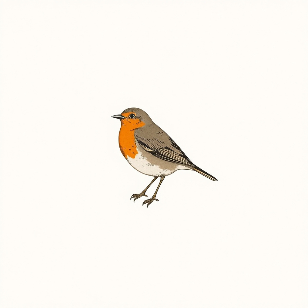 resurrected bird (robin)