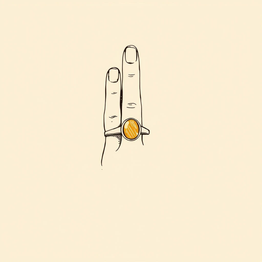 anello al dito