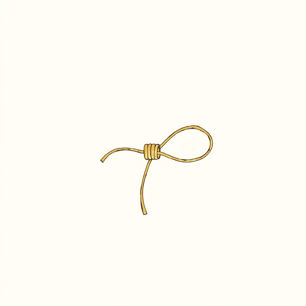 corde au cou (humilité)