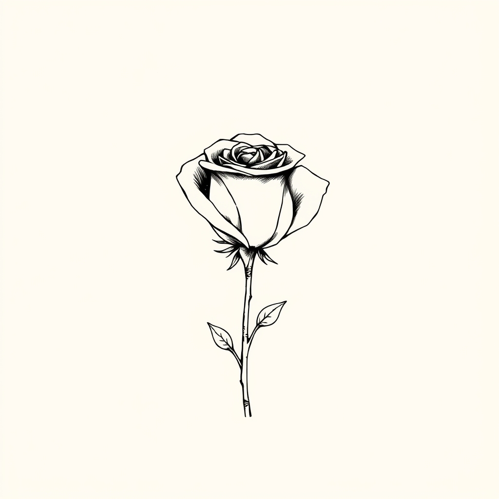 rose sortant de la bouche
