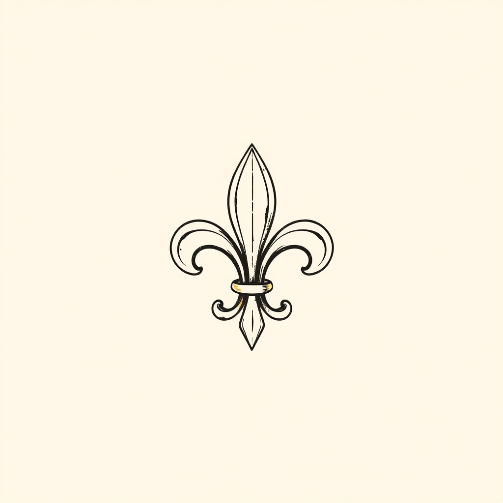 royal fleur-de-lis cloak