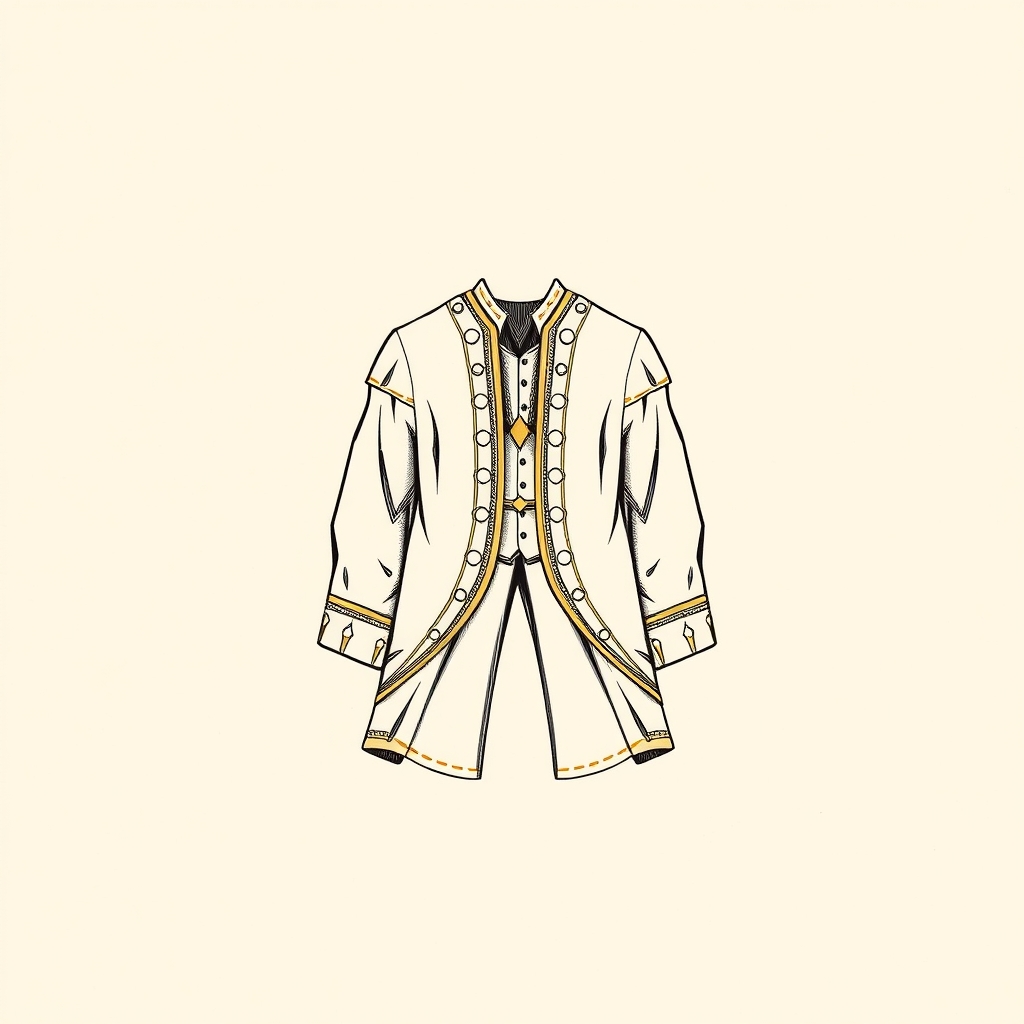 royal garments abandoned