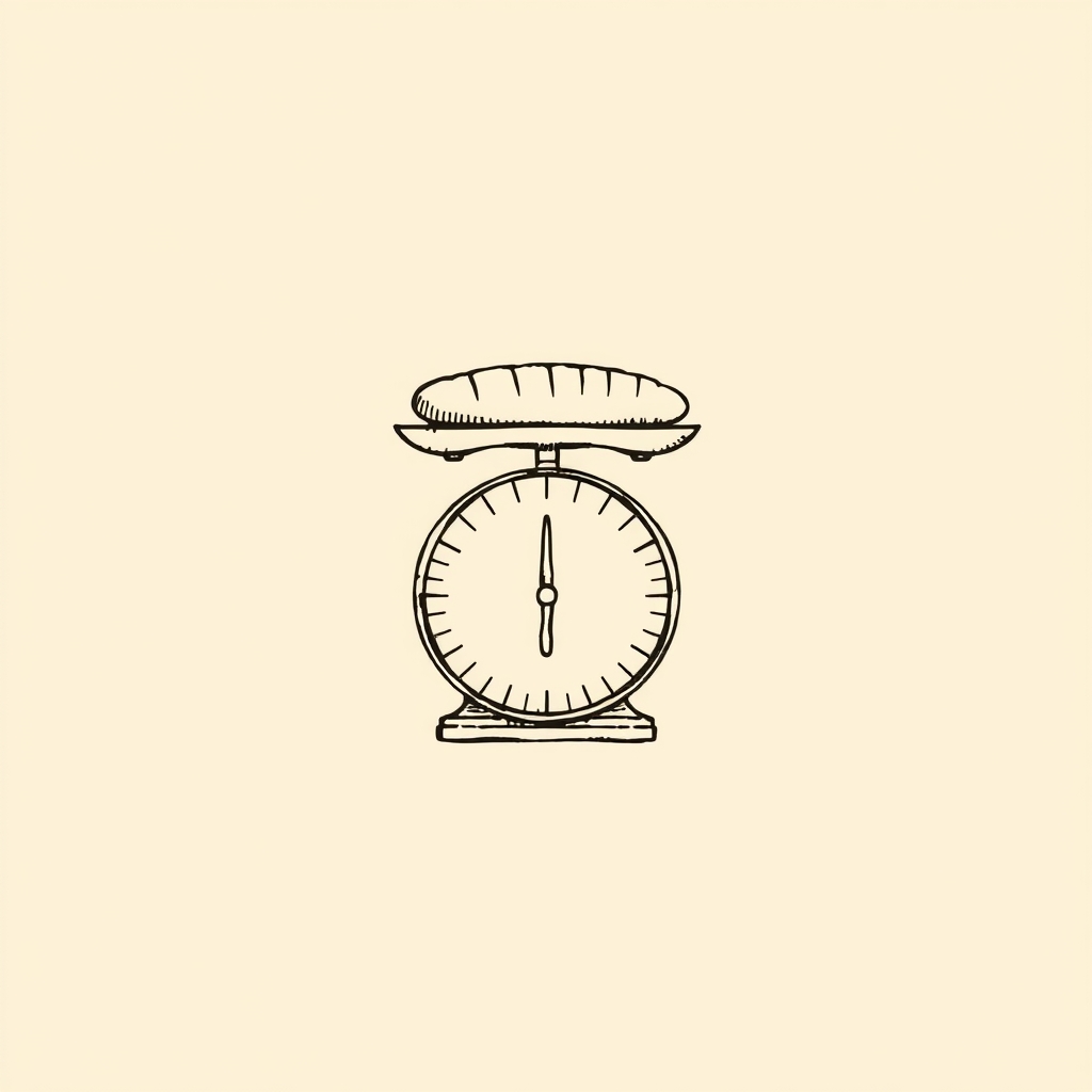 scales for weighing bread