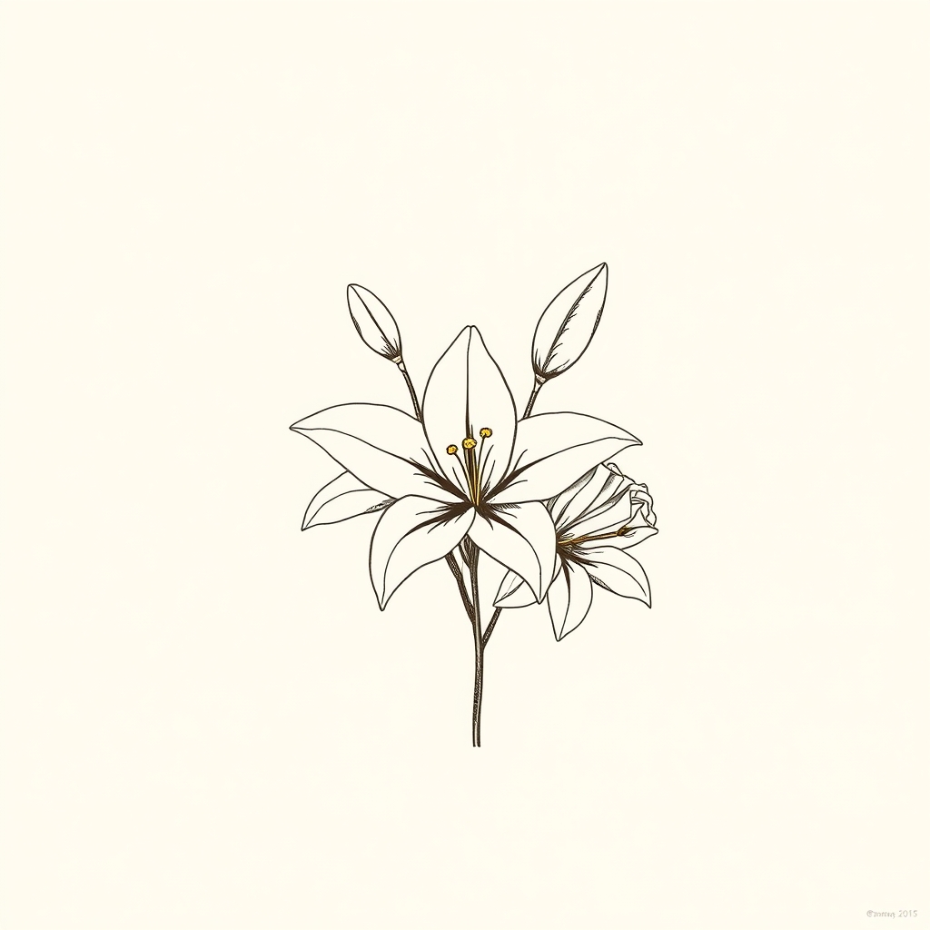 parfums de lis et de roses