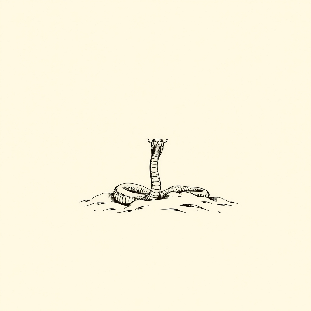 serpiente pisada