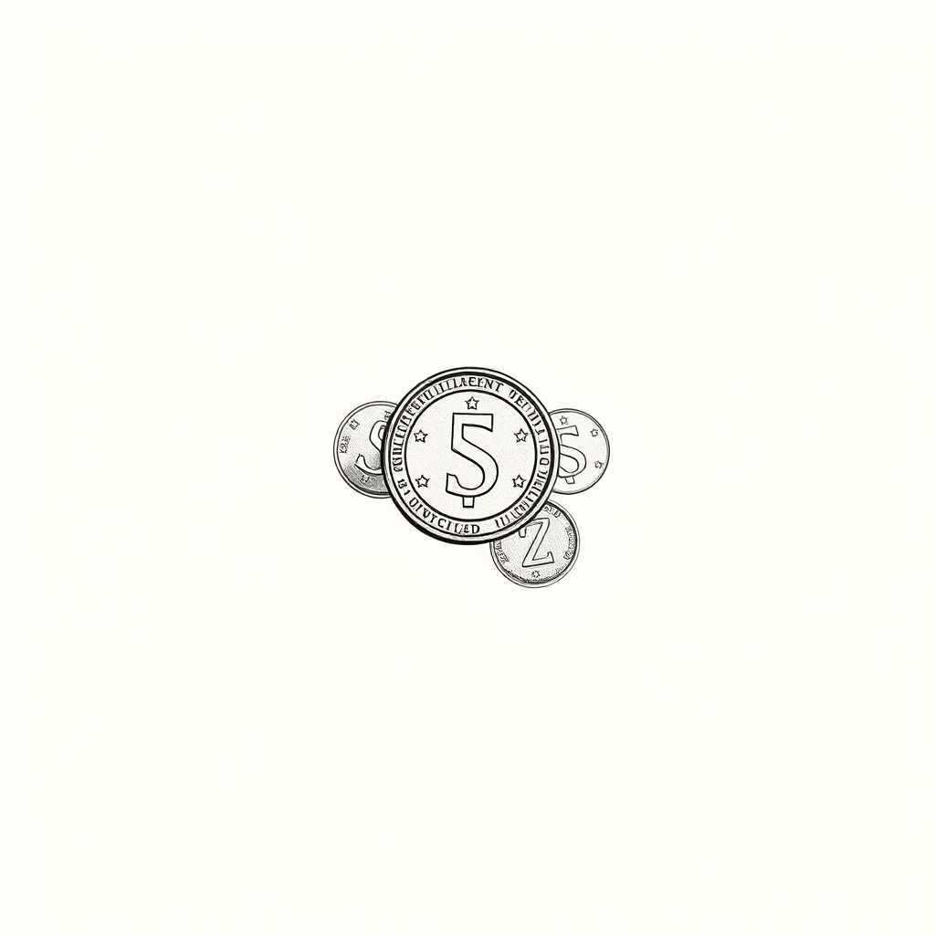 sept pièces d'argent