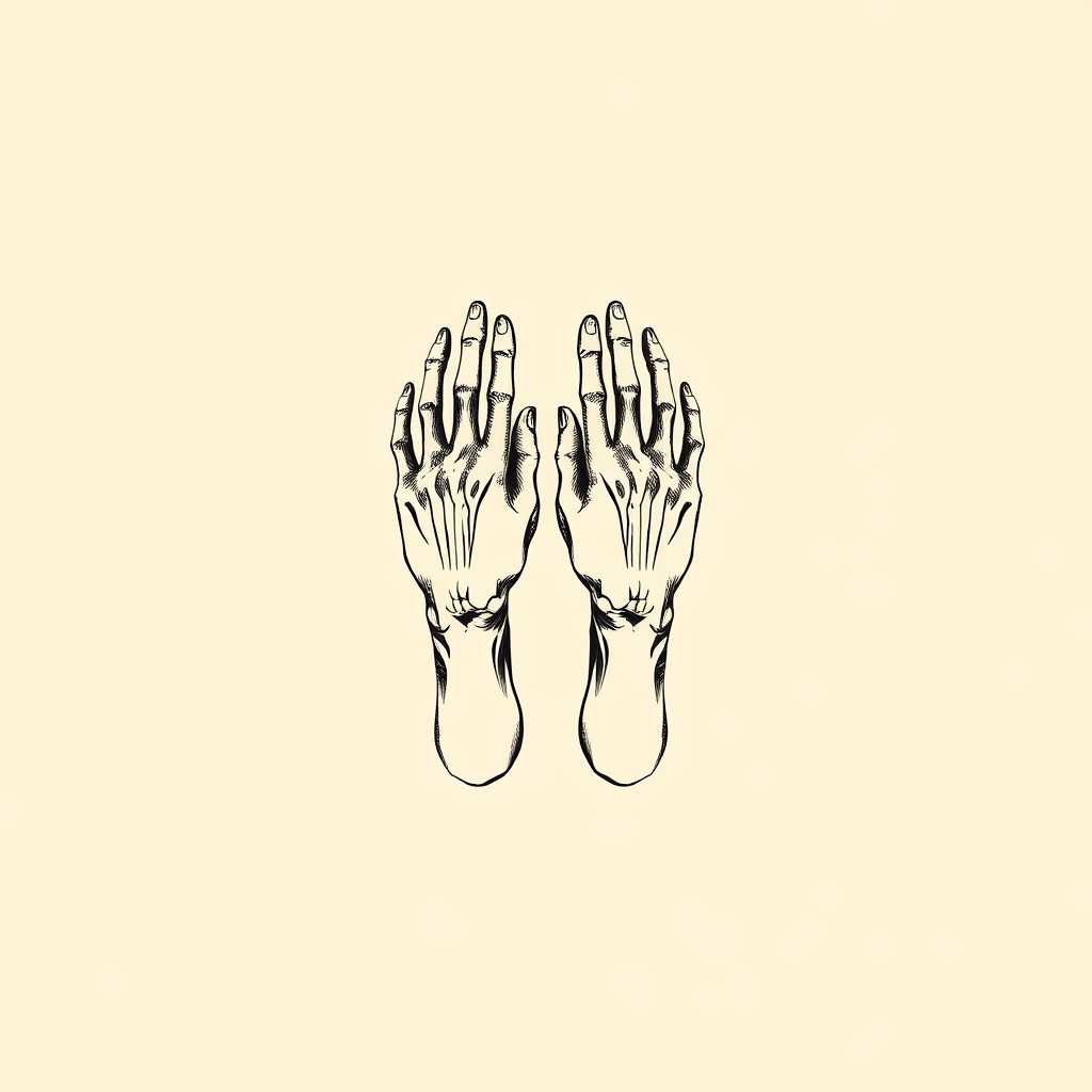 mains et pieds coupés