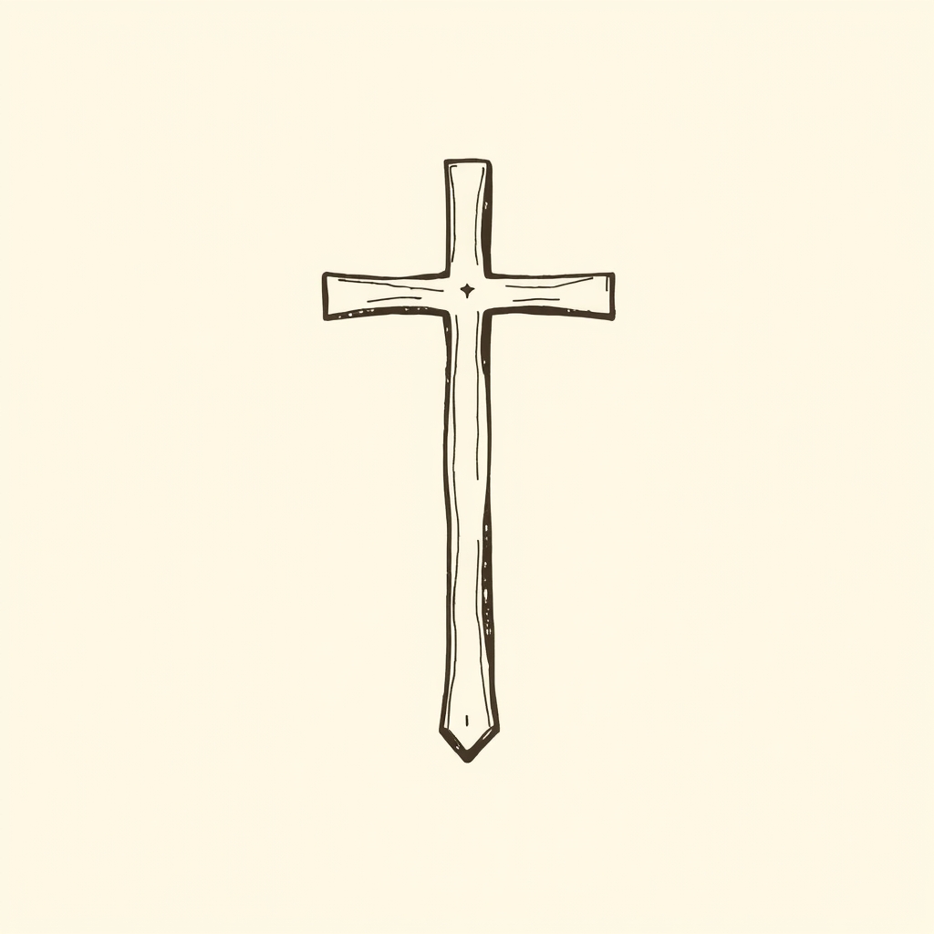 sign of the cross (stopping an axe)