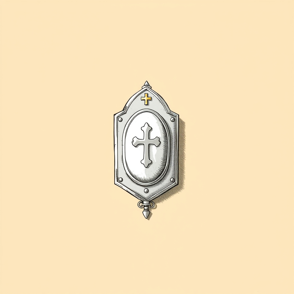 châsse en argent