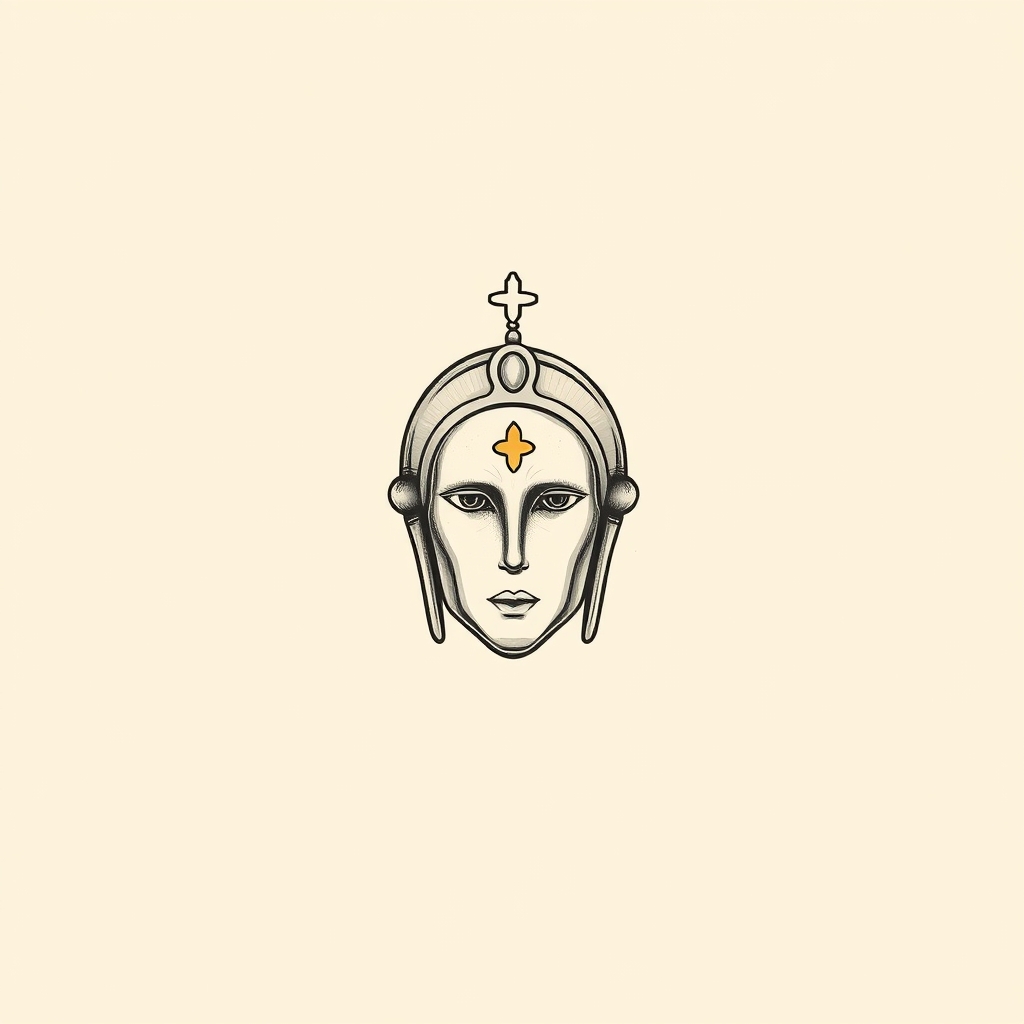 reliquaire d'argent (chef)