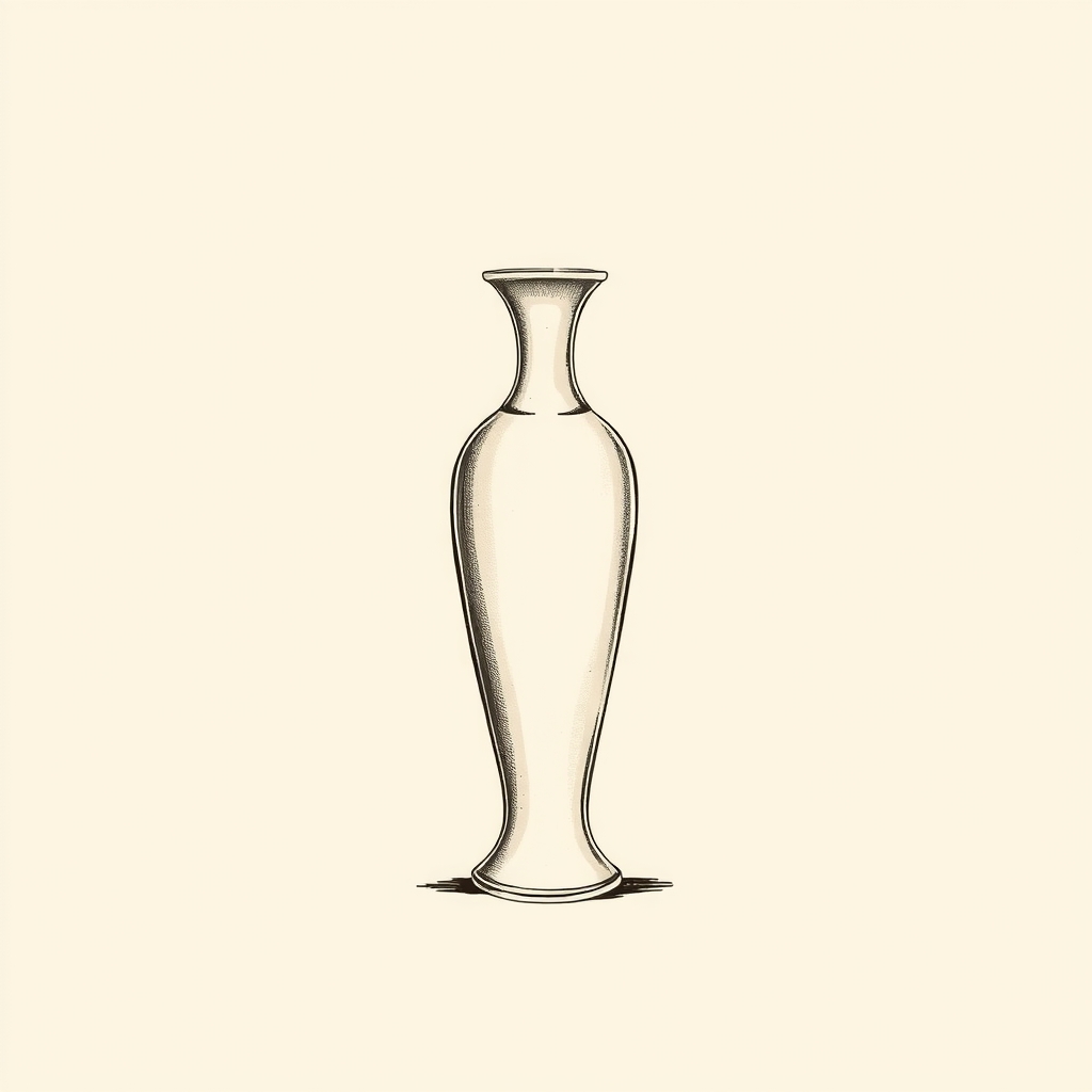 vase d'argent