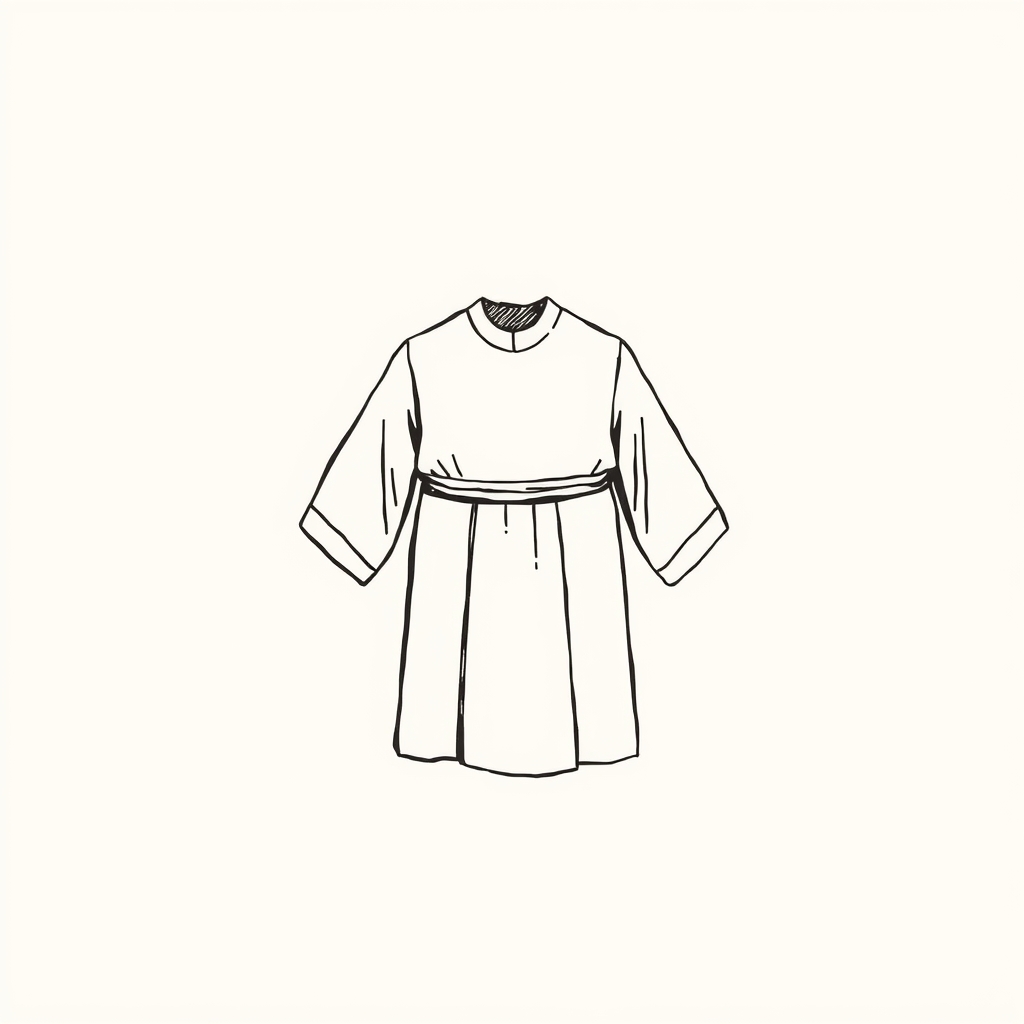 vêtements simples et pieux