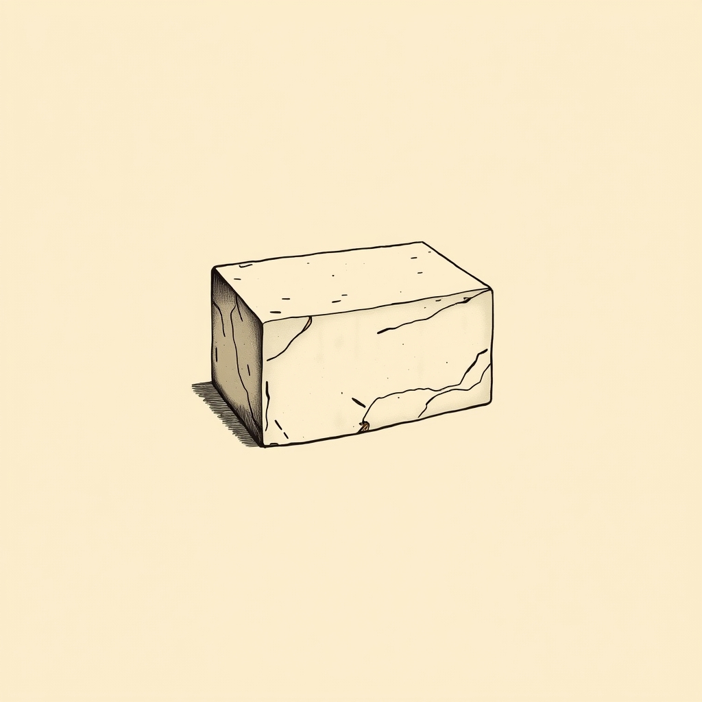 Granit d'un seul bloc