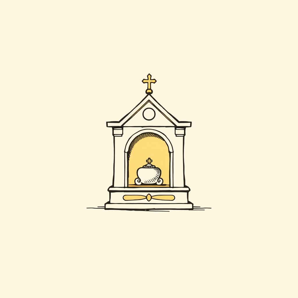 petite châsse (reliquaire de sainte Anne)