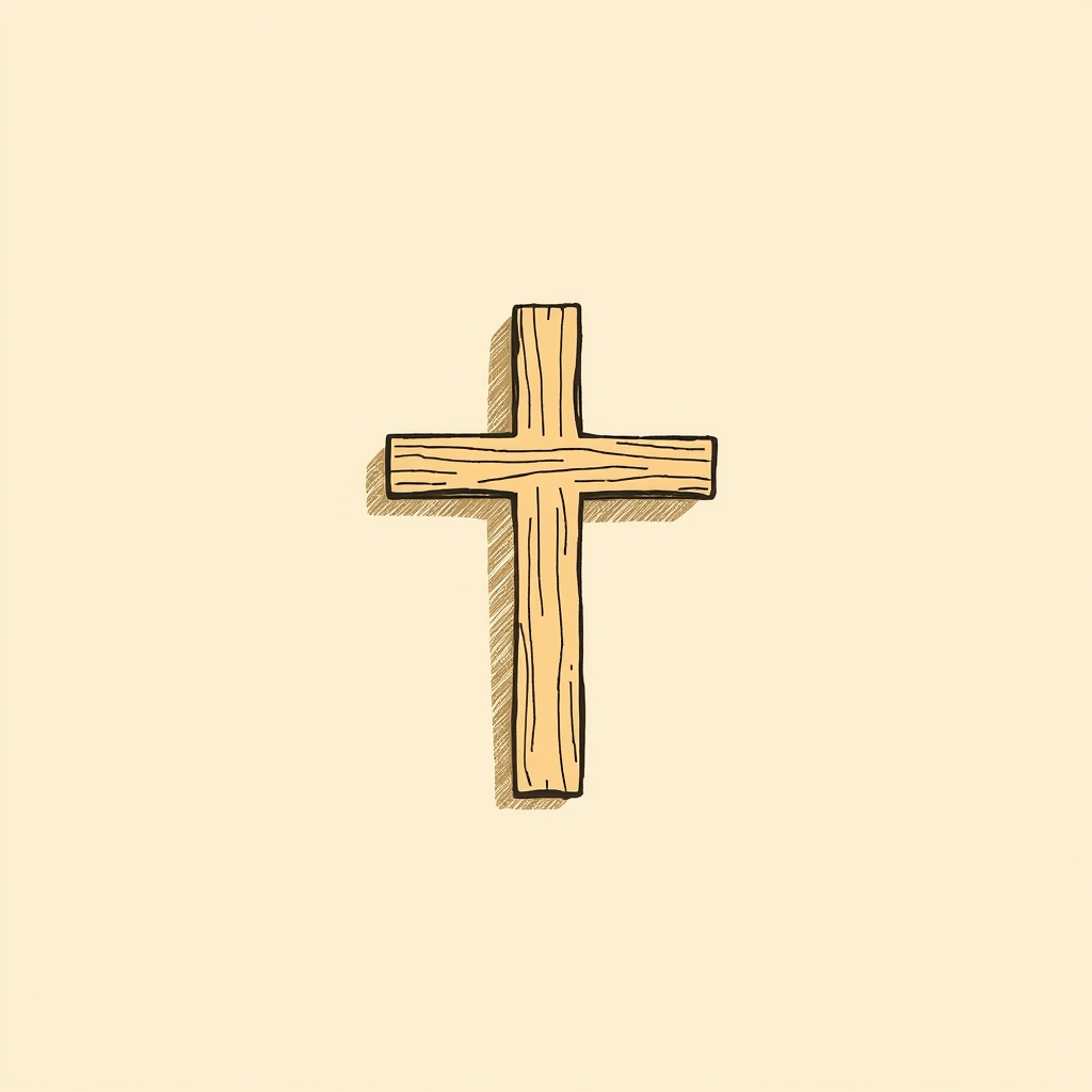 petite croix de bois