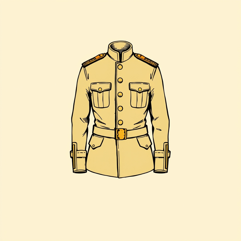 soldier's clothing (disguise)