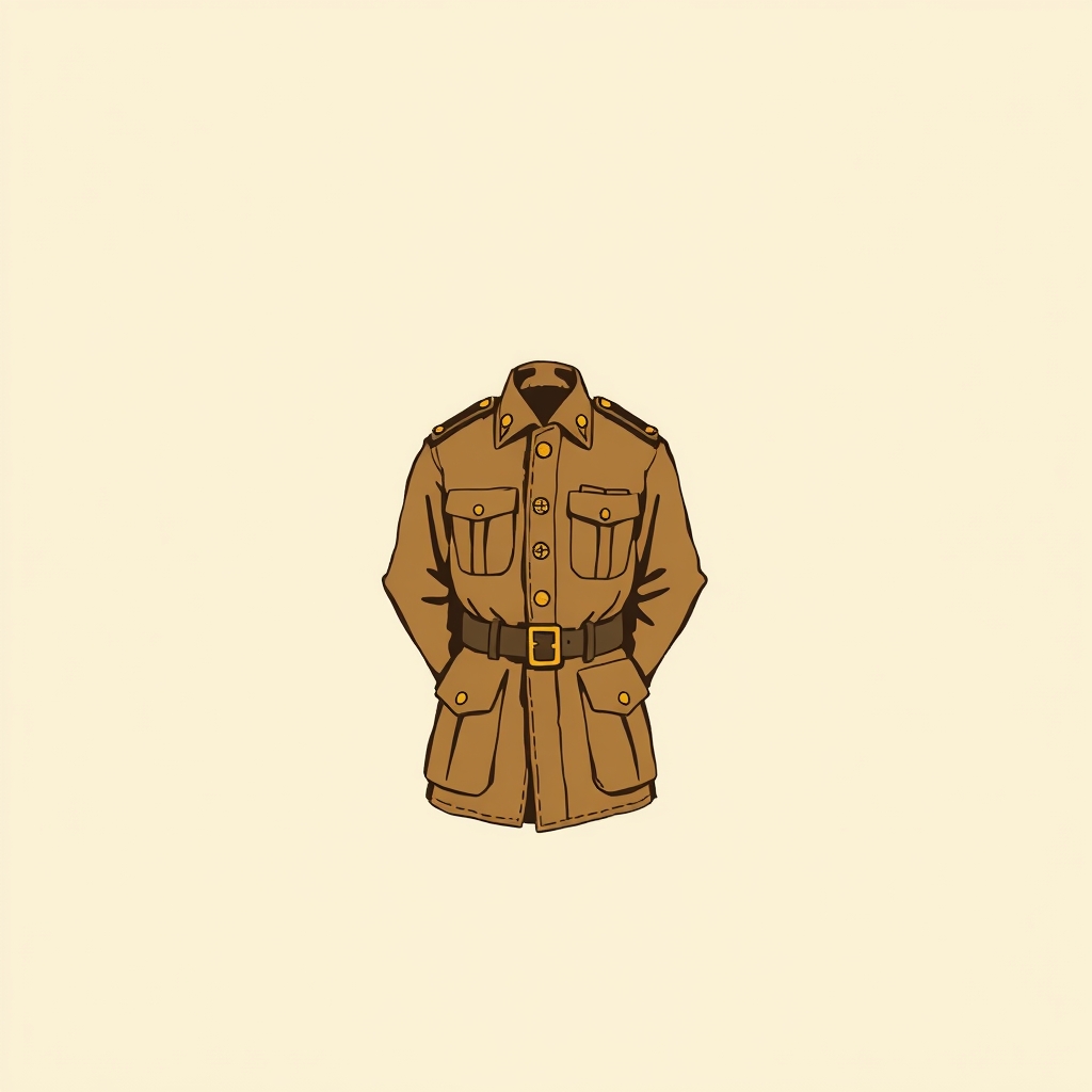 vêtements de soldat (jeunesse)