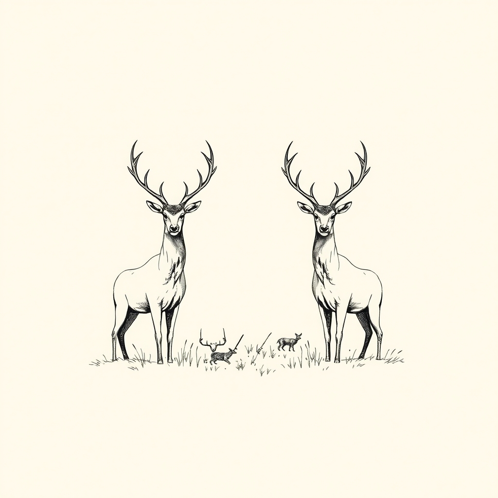 cervi e animali da caccia
