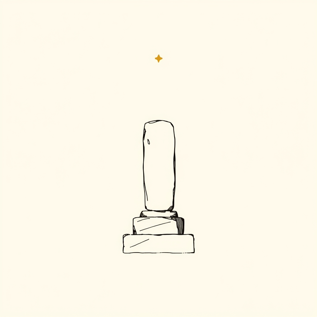 Statue de pierre