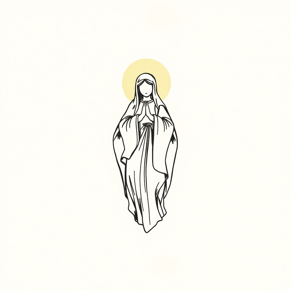 stream of milk from the Virgin