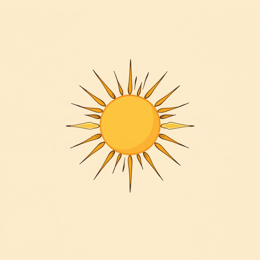 soleil arrêté