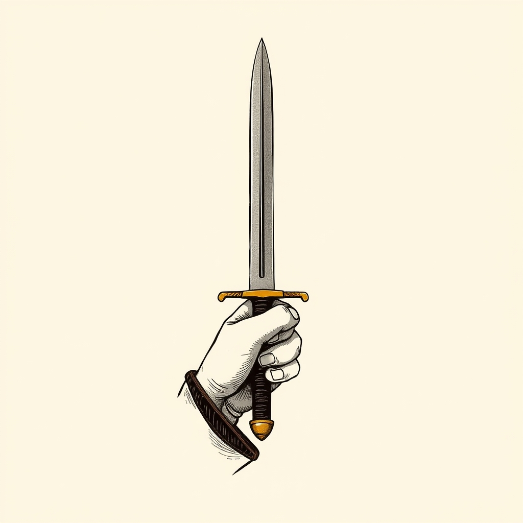 spada in mano