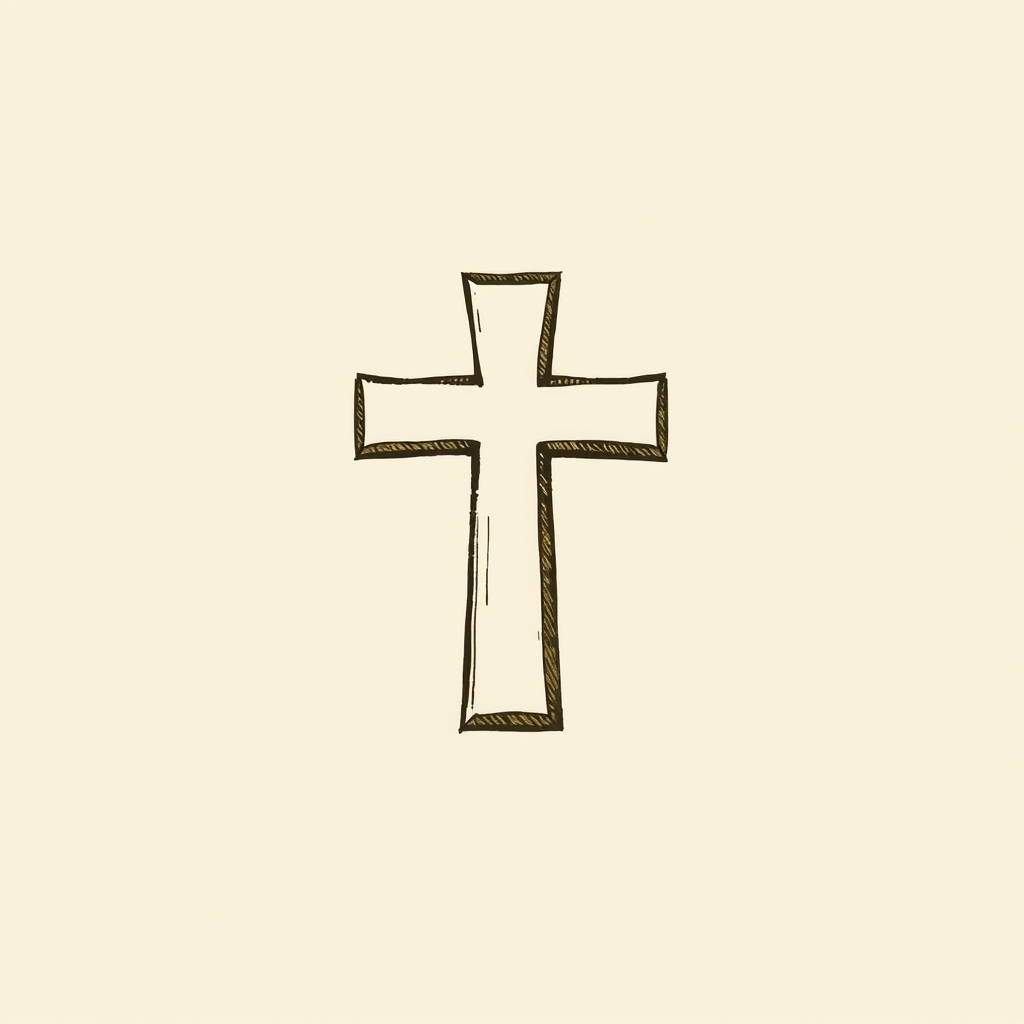 croix en forme de T (Tau)