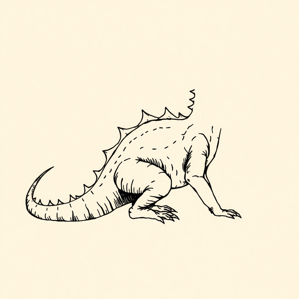 tarasque (monstre) à ses pieds