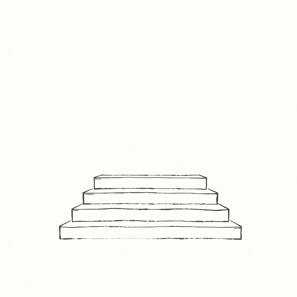 escalier du temple (degrés)