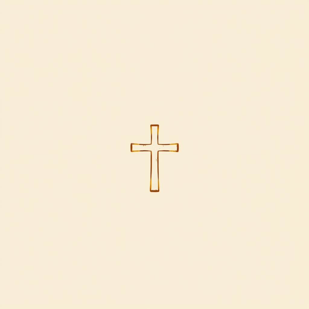trois croix lumineuses