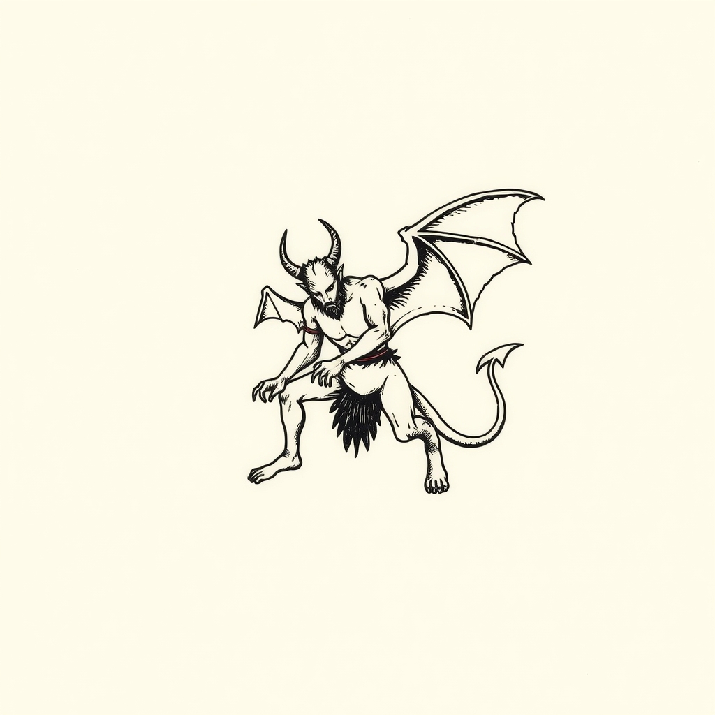 trampling the demon