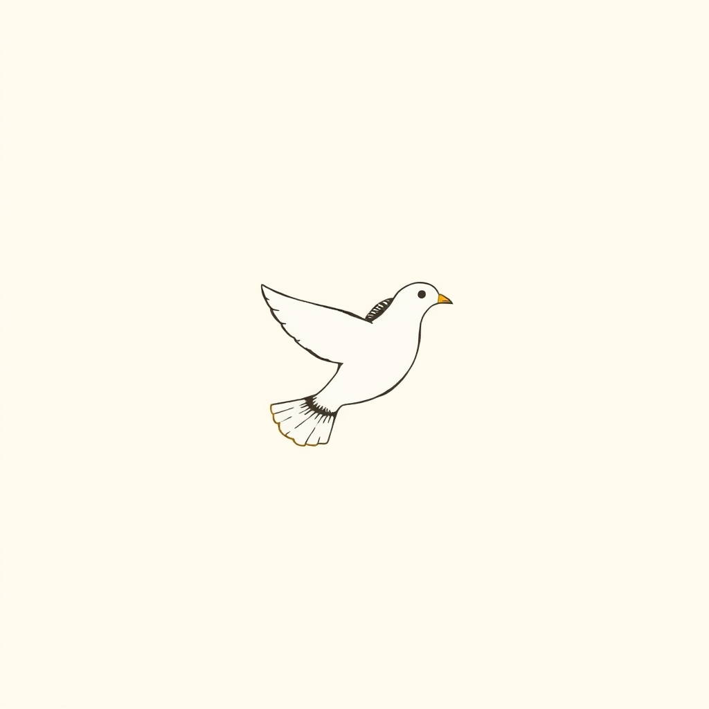 white dove
