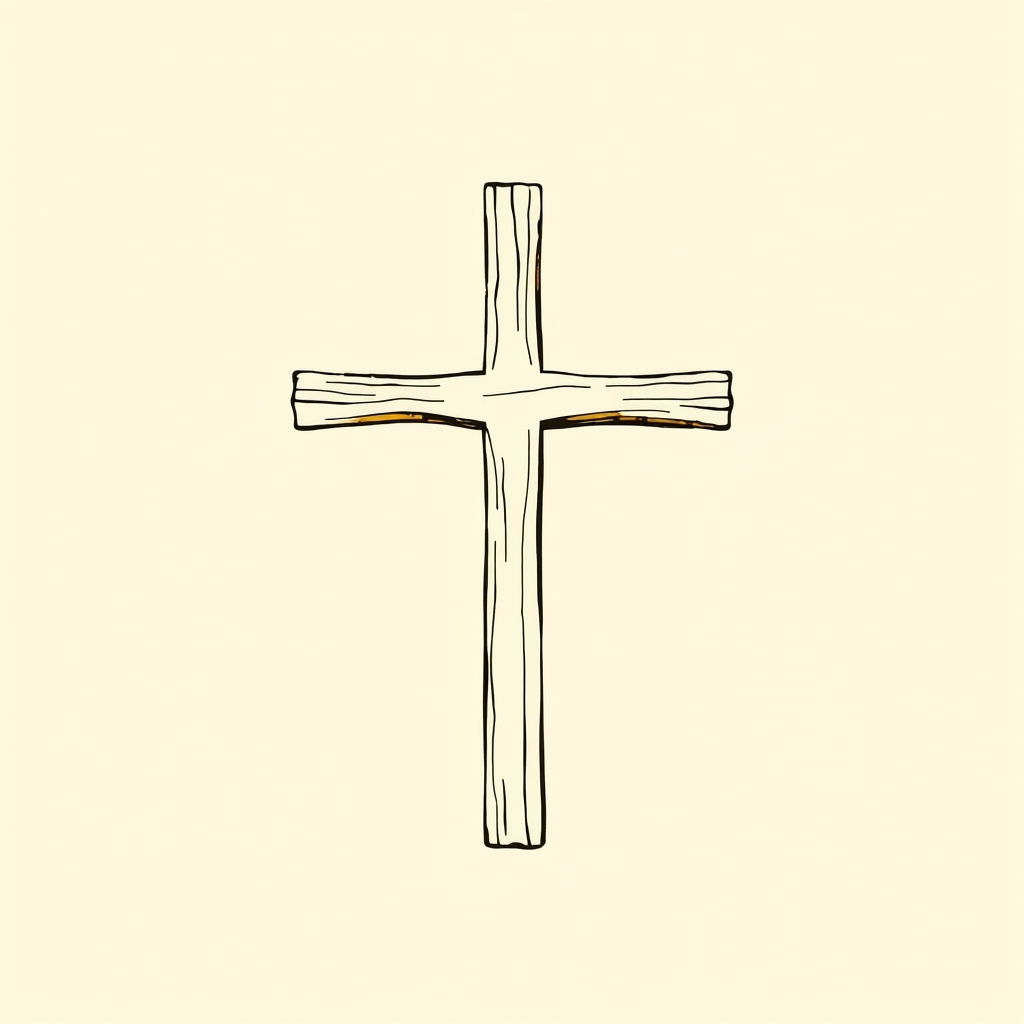 crucifijo de madera