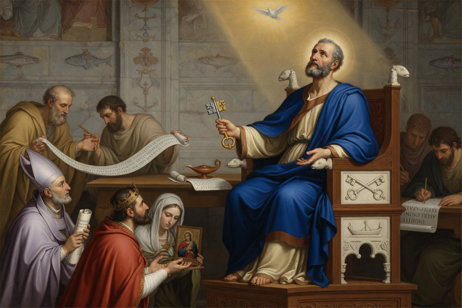 Saint Pierre (Chaire de Rome) - L'étendue de l'autorité papale